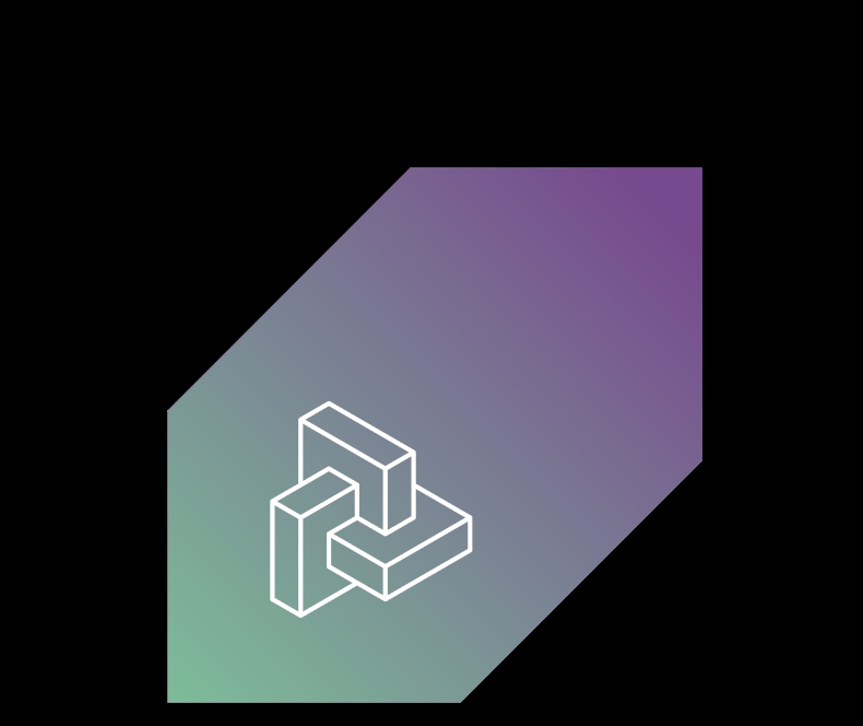 Logo-ul CANCOM pe fundal negru