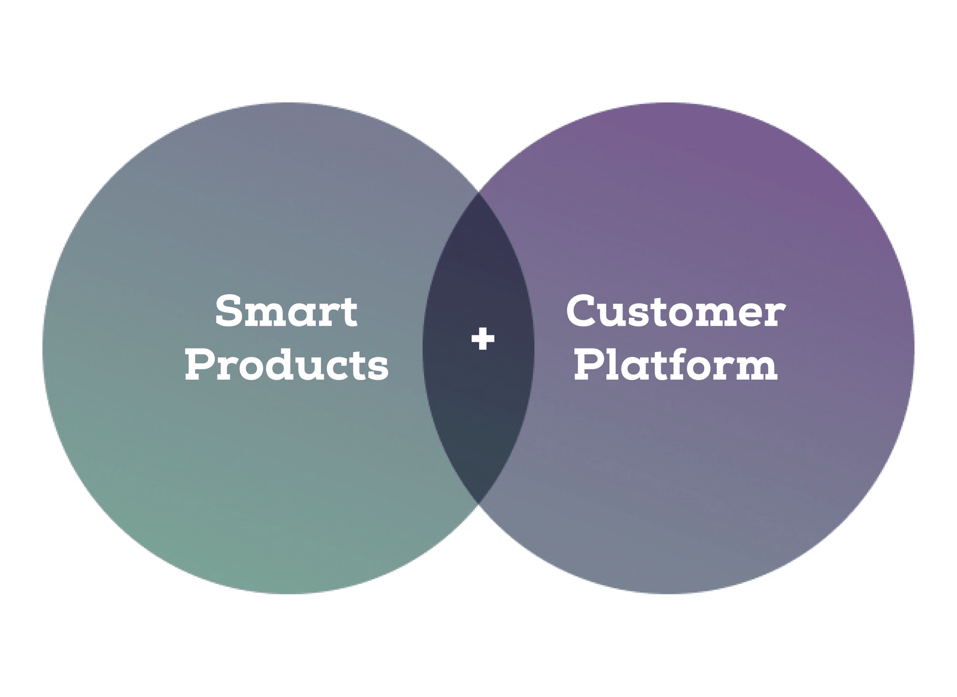 Diagrama unei platforme de produse și clienți care prezintă integrarea în rețea și digitală.